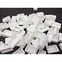Acuarela Pintura Pan Plástico Vacío-50 Pcs Acuarela Completo Vacío Moldes Watercolor Pans Caja de Pintura de Acuarela de…